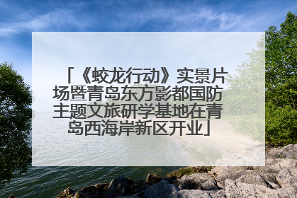 《蛟龙行动》实景片场暨青岛东方影都国防主题文旅研学基地在青岛西海岸新区开业