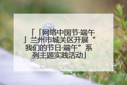 「网络中国节·端午」兰州市城关区开展“我们的节日·端午”系列主题实践活动