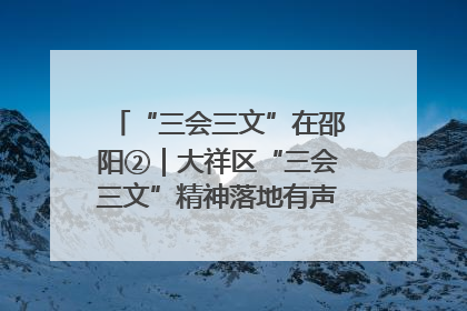 “三会三文”在邵阳②｜大祥区“三会三文”精神落地有声 以实干实绩助力区域高质量发展