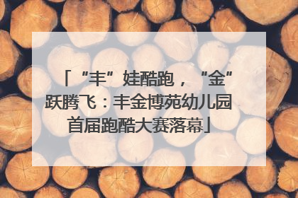 “丰”娃酷跑，“金”跃腾飞：丰金博苑幼儿园首届跑酷大赛落幕