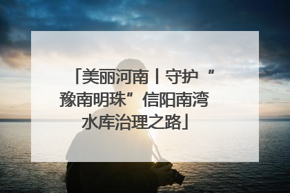 美丽河南丨守护“豫南明珠”信阳南湾水库治理之路