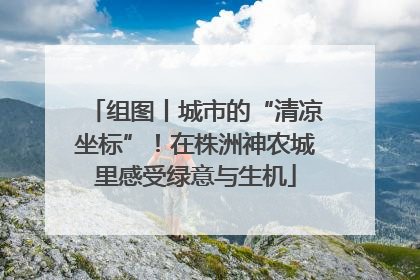 组图丨城市的“清凉坐标”！在株洲神农城里感受绿意与生机