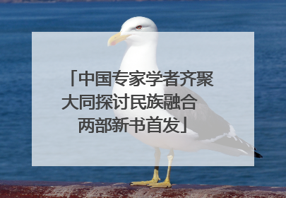 中国专家学者齐聚大同探讨民族融合 两部新书首发