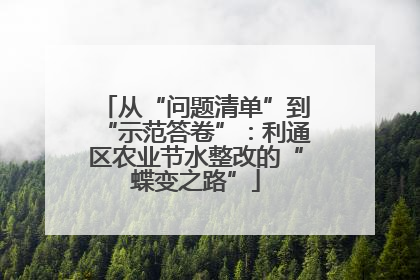 从“问题清单”到“示范答卷”：利通区农业节水整改的“蝶变之路”