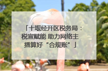 十堰经开区税务局：税宣赋能 助力网络主播算好“合规账”
