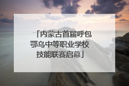 内蒙古首届呼包鄂乌中等职业学校技能联赛启幕