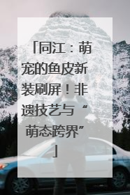 同江：萌宠的鱼皮新装刷屏！非遗技艺与“萌态跨界”