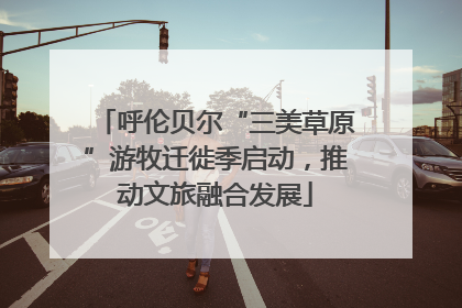 呼伦贝尔“三美草原”游牧迁徙季启动，推动文旅融合发展