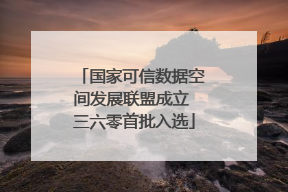 国家可信数据空间发展联盟成立 三六零首批入选
