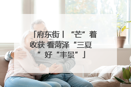 府东街丨“芒”着收获 看菏泽“三夏”好“丰景”