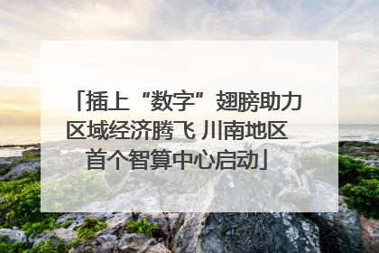 插上“数字”翅膀助力区域经济腾飞 川南地区首个智算中心启动