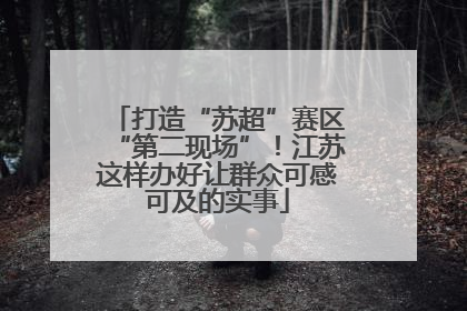打造“苏超”赛区“第二现场”！江苏这样办好让群众可感可及的实事