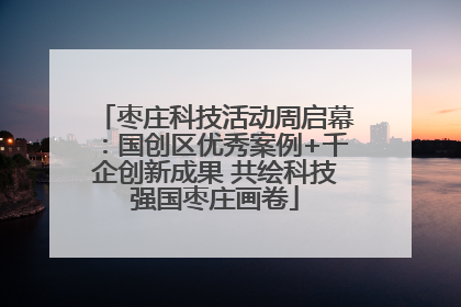 枣庄科技活动周启幕：国创区优秀案例+千企创新成果 共绘科技强国枣庄画卷