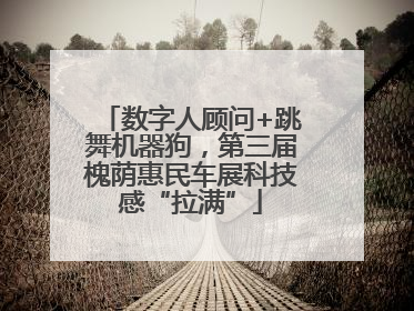 数字人顾问+跳舞机器狗，第三届槐荫惠民车展科技感“拉满”