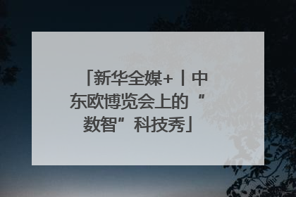 新华全媒+丨中东欧博览会上的“数智”科技秀