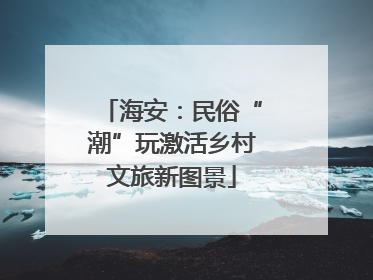 海安：民俗“潮”玩激活乡村文旅新图景