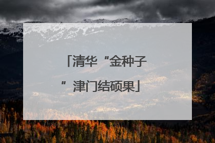 清华“金种子”津门结硕果