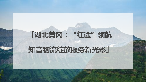湖北黄冈：“红途”领航 知音物流绽放服务新光彩